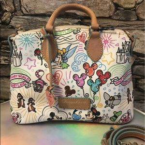 Disney Dooney & Bourke Sketch Satchel